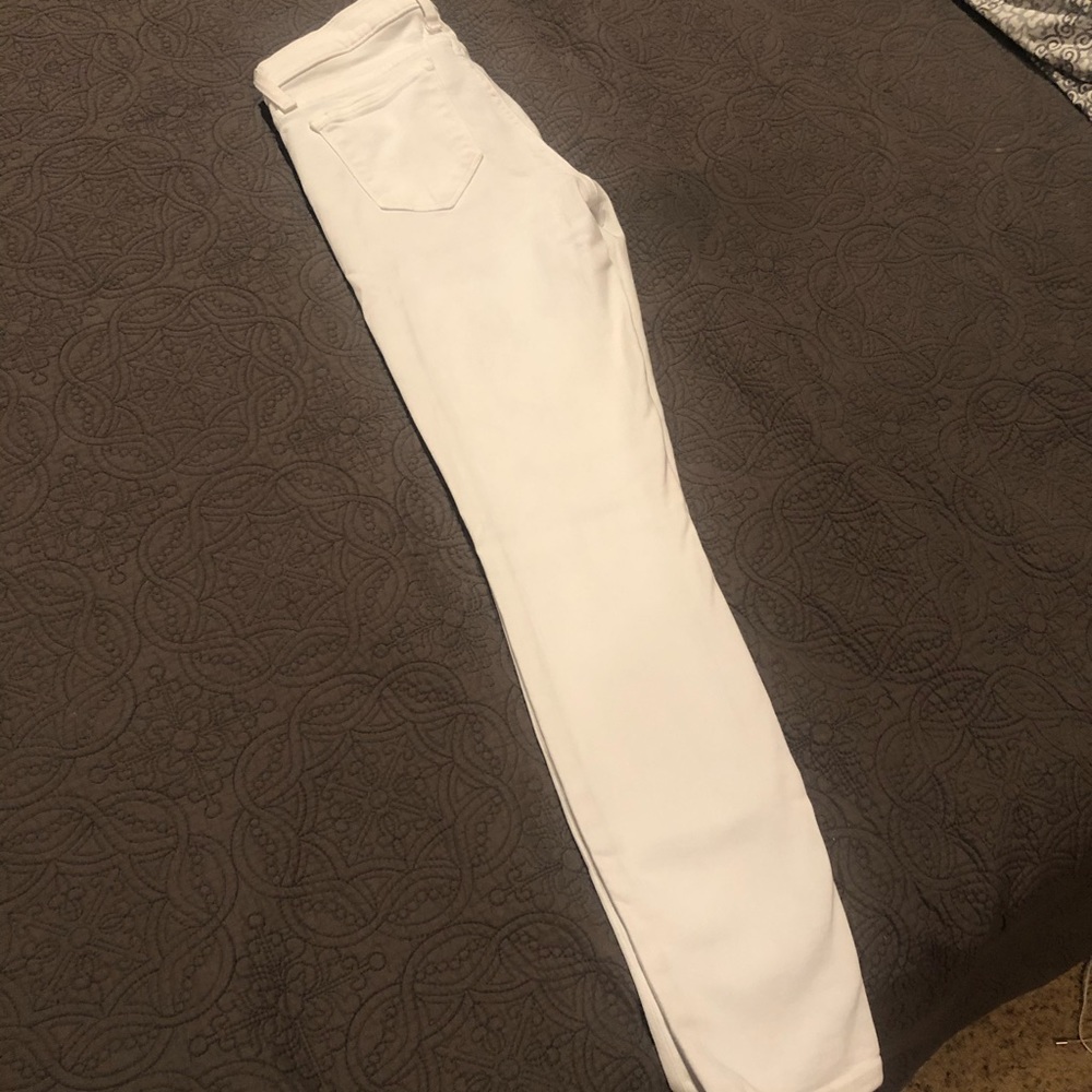 JCrew White Skinny Jeans